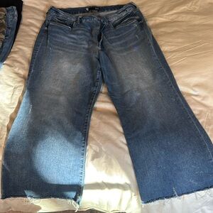 EUC wide leg jeans